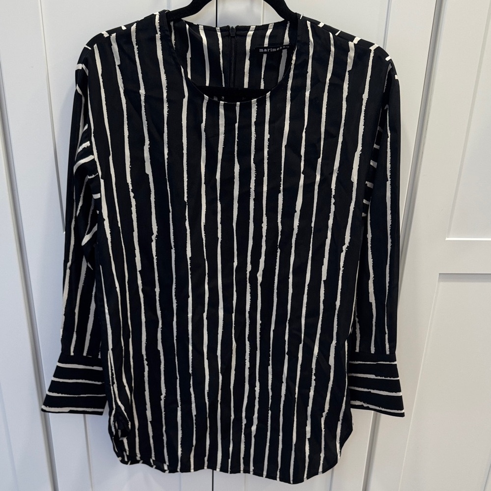 NWT Marimekko Silk Shirt - Size 36